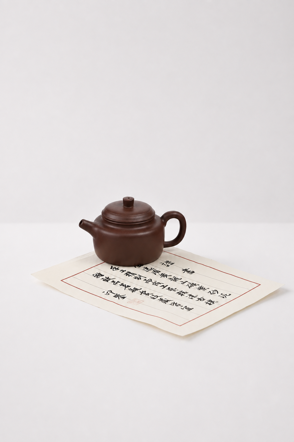 Handmade Yixing Zisha Purple Clay Gongfu Teapot – Dezhong, 180 ml