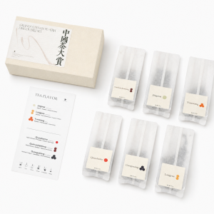 Grand Yunnan Pu-erh Discovery Set with six labelled 10 g tea samples