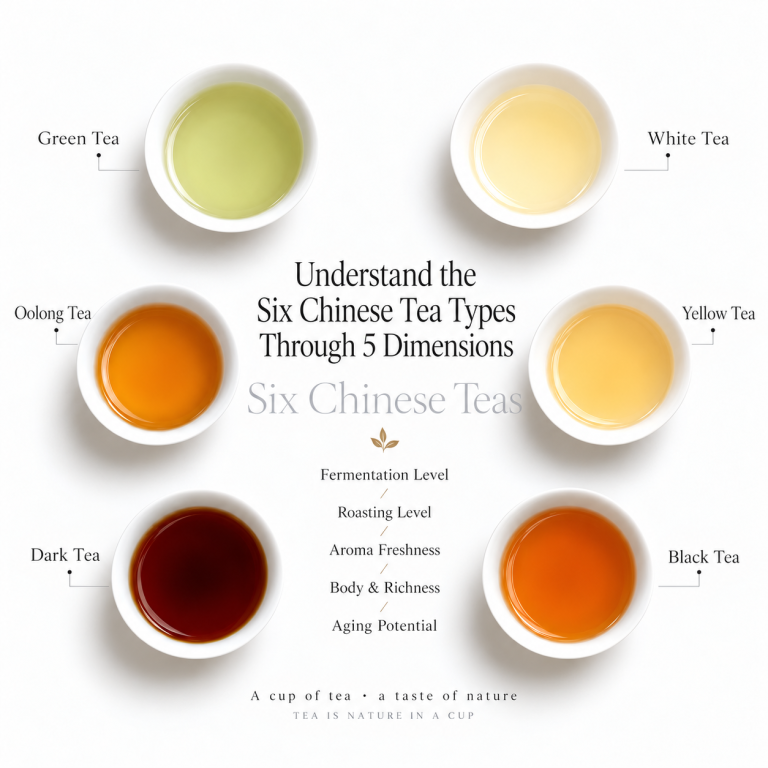 Chinese Tea for Beginners: Types, Flavors, Culture, and How to Choose Your First Tea