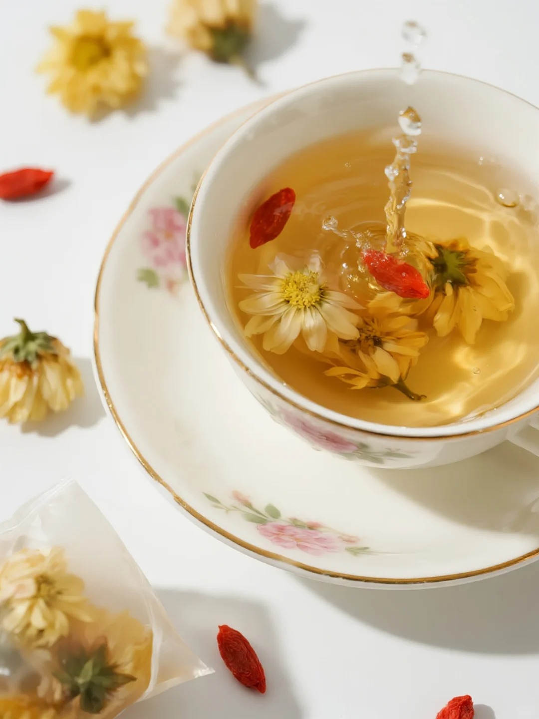 Chrysanthemum Flower Tea 500g – Delicate Floral Aroma, Honey-Like Notes & a Refreshing Finish product detail